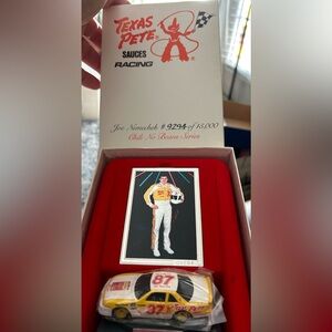 Texas Pete Racing #87 Joe Nemechek Car and Card